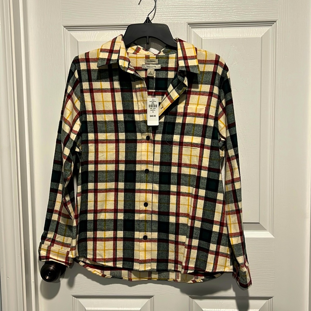 Flannel shirt long sleeve